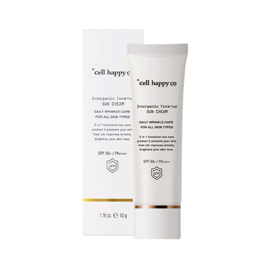 Inorganic Tone-Up Sun Cream SPF 50+  50gr Cell Happy Co