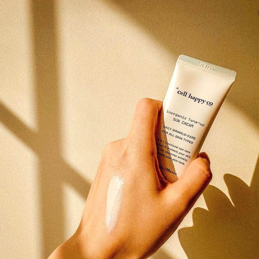 Inorganic Tone-Up Sun Cream SPF 50+  50gr Cell Happy Co