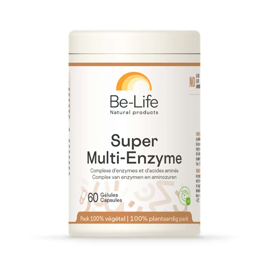 Super Multi-Enzime 60 Cápsulas Be Life