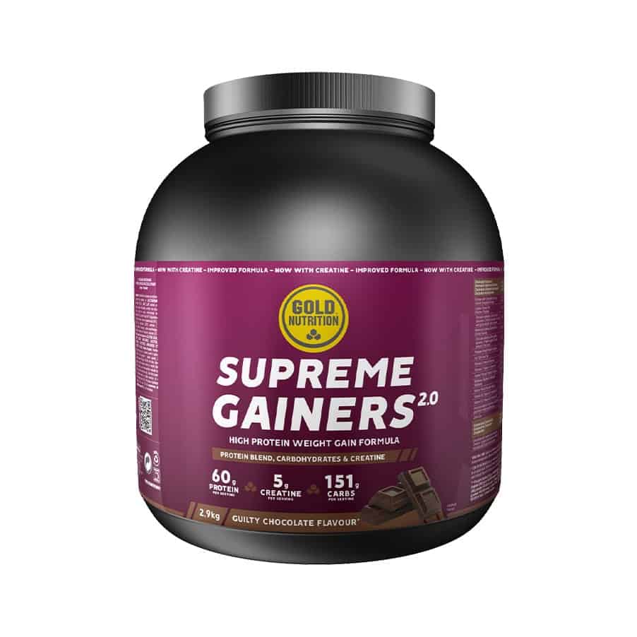 Supreme Gainers 2.0 Chocolate 2.9kg Gold Nutrition