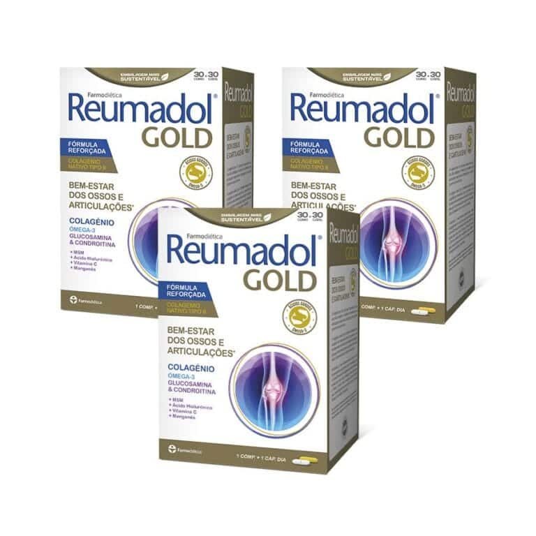 Reumadol Gold Pack 3 x 30 Comprimidos + 30 Cápsulas Farmodiética