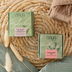 Conjunto Cabelos Encantados Shampoo e Condicionador NAUA, cuidados capilares naturais para uma rotina de cabelo mais sustentável.