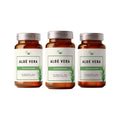 Pack 3 de Aloe Vera de 1500mg, com 100 Comprimidos da marca Peixe Verde. 