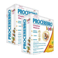 ProCérebro Kids Fharmonat pack com 2 embalagens de 15 mais 15 ampolas suplemento alimentar infantil
