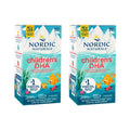 Children’s DHA Nordic Naturals pack com 2 embalagens de 90 cápsulas de ómega 3 para crianças
