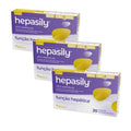 Hepasily Biohera pack com 3 embalagens de 20 ampolas suplemento alimentar
