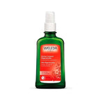 Pack Rosto e Corpo de Romã Weleda com creme de dia reafirmante, sérum facial, creme de mãos e óleo corporal regenerador.
