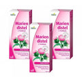 Marien Distel Hubner 250 ml tónico cardo mariano suplemento fígado detox digestão pack 3 