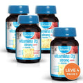 Vitamina D3 Strong 4000 UI Naturmil embalagem com 90 comprimidos suplemento alimentar
