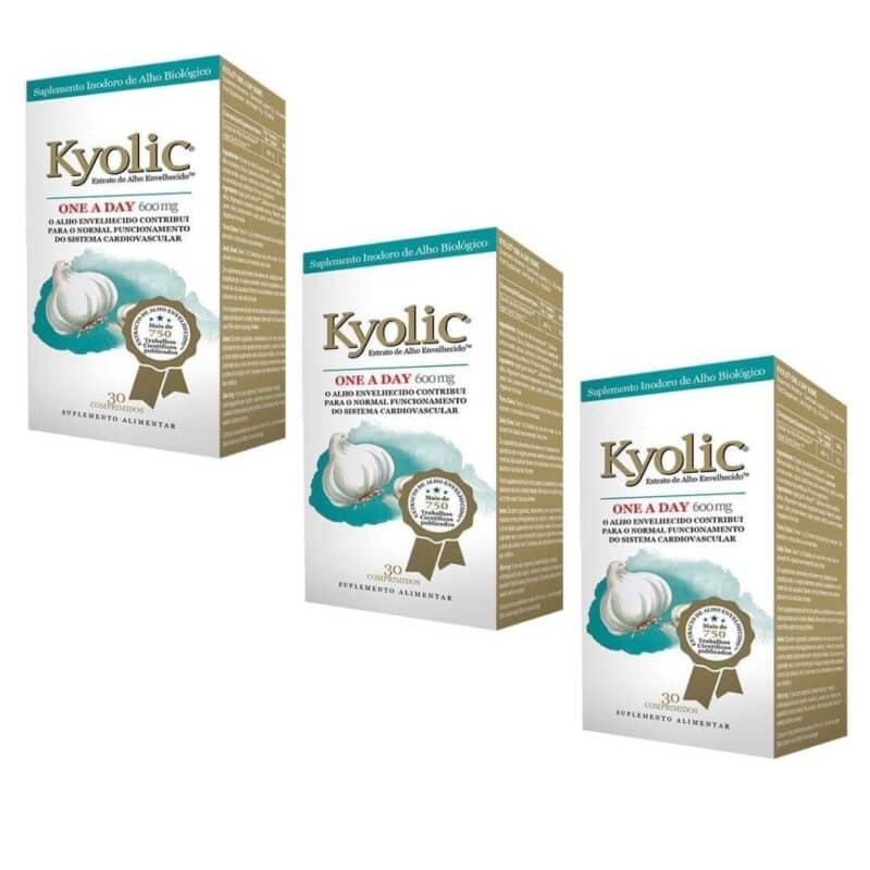 One a Day 600 mg Pack 3 x 30 Comprimidos Kyolic