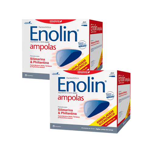 Enolin Pack ampolas é um suplemento alimentar desenvolvido para apoiar a saúde do fígado e o normal funcionamento hepático.