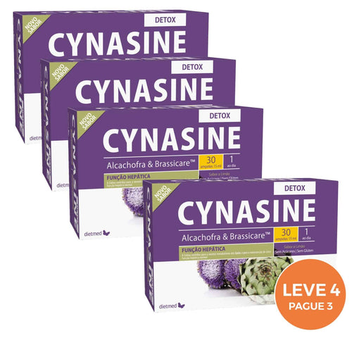 Cynasine Detox 30 Ampolas é um suplemento alimentar que funciona como indutor do sistema enzimático responsável pela desintoxicação.