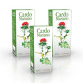 Cardo Mariano Pack 3 x 250ml Calêndula, suplemento líquido com extrato de fruto de Silybum marianum para apoio ao bem-estar hepático e digestivo.
