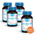 Coenzima Q10 30 mg Cápsulas Naturmil Leve 4 Pague 3, suplemento alimentar em cápsulas com coenzima Q10.
