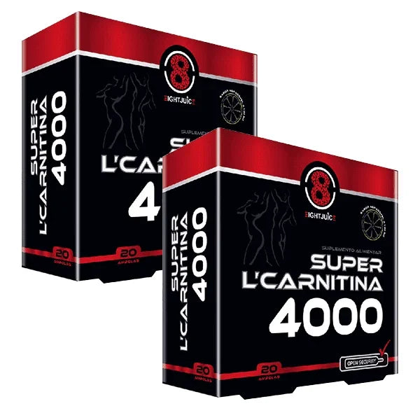 Super L-Carnitina 4000 contém L-Carnitina base e tartrato, de absorção ultra rápida, reduz a acumulação de gorduras no sangue.
