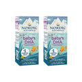 Baby’s DHA mais Vitamina D3 Nordic Naturals pack com 2 frascos de 60 ml suplemento alimentar infantil
