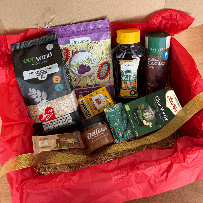 Cabaz Natal Bem-Estar Peixe Verde, conjunto especial com produtos selecionados para cuidado, conforto e bem-estar na época natalícia.
