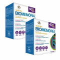 Biomemória Fharmonat pack 2 x 40 ampolas suplemento alimentar para memória concentração energia e redução do cansaço com ginseng ginkgo biloba e vitaminas