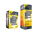 Seca Barriga Power Acceleration 60 cápsulas + Fat Destroyer 500ml Pack Fharmonat, suplementos alimentares para controlo de peso.
