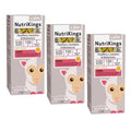 NutriKings Calm Pack 3 x 150ml Dietmed é um suplemento alimentar desenvolvido para promover um sono tranquilo