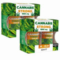 Pack promocional de Cannabis Strong 1000 mg da marca Novity.
