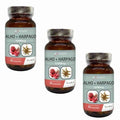Biokygen Alho + Harpago Pack 3 x 60 Comprimidos Fharmonat, suplemento com hárpago, alho, curcuma e colagénio hidrolisado para apoio articular.
