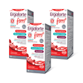 Ergoforte Ferro Farmodiética pack com 3 frascos de 300 ml suplemento alimentar líquido
