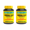 Ómega 3-6-9 Good Care Pack 2 x 60 cápsulas moles com óleos de peixe, linhaça e borragem
