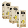 Gengibre Limão Pack 3 x 36 Cápsulas Fharmonat, suplemento alimentar em cápsulas com gengibre, fibras de limão, funcho, sene e crómio.