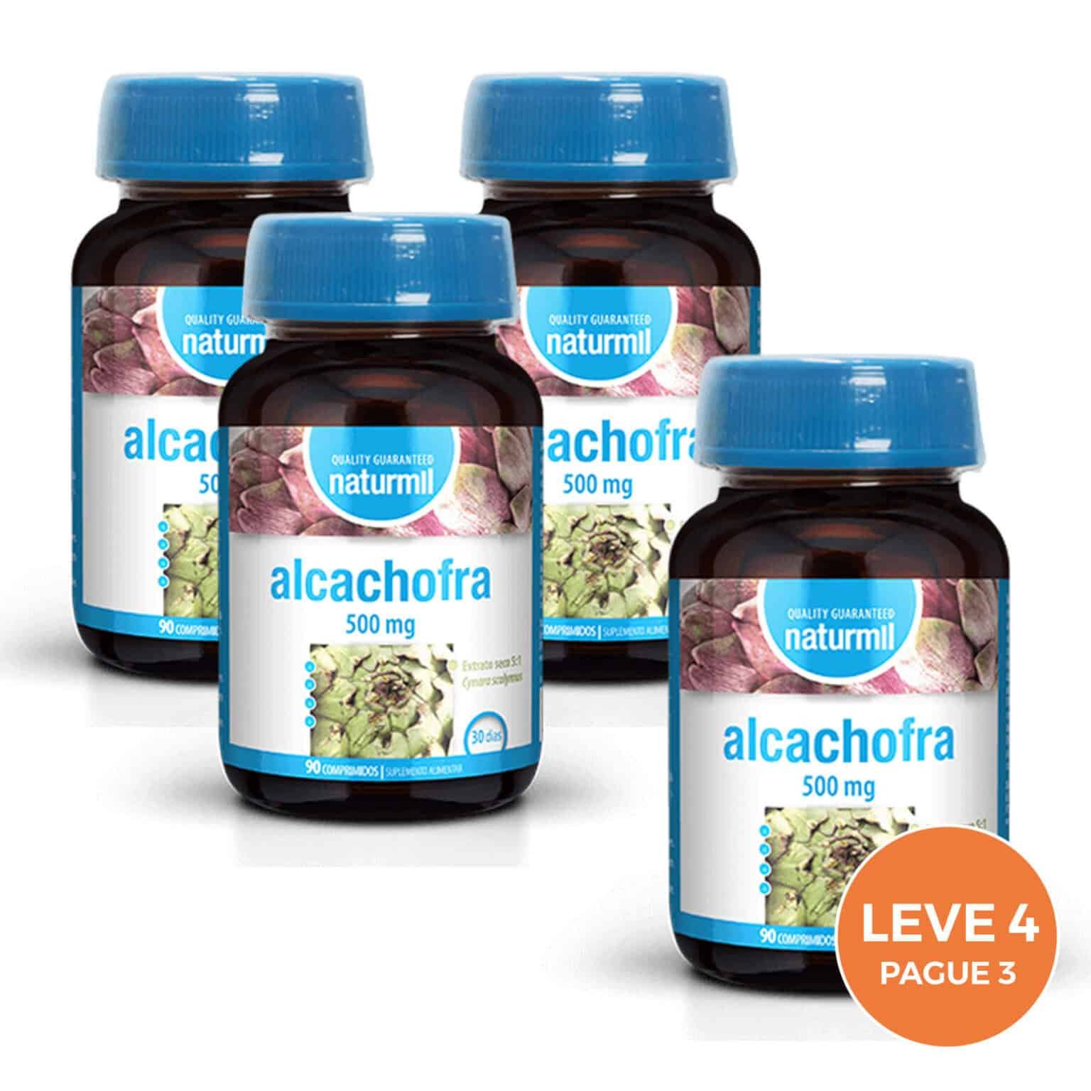 Alcachofra 500 mg é um suplemento alimentar com ação protetora e regeneradora hepática, desintoxicante, antioxidante, beneficiando a digestão.