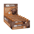 
Chocolate Brownie de Crunch 12 x 65gr Optimum Nutrition, barras proteicas de brownie de chocolate crocante.