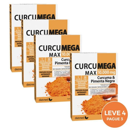 curcumega 30 caps pack 4