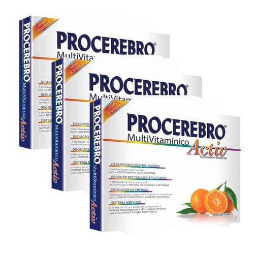 Complemento alimenticio multivitamínico ProCérebro Activ Fharmonat, 30 cápsulas
