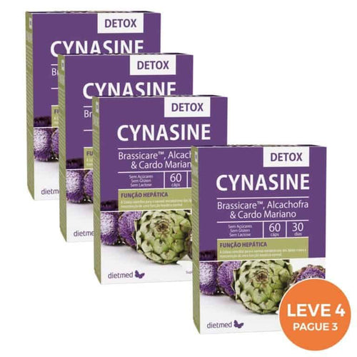 Paquete Cynasine Detox Dietmed con 60 cápsulas, complemento alimenticio
