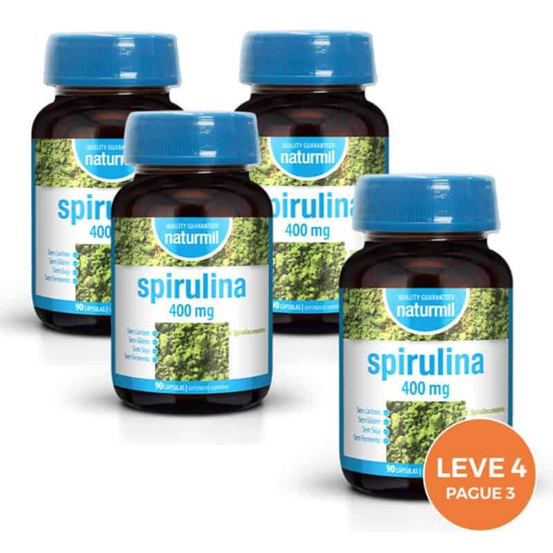 Spirulina 400 mg causa uma sensação de saciedade, diminui o apetite, fornecendo adicionalmente nutrientes essenciais ao organismo.