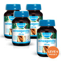 Ashwagandha KSM-66 600 mg Naturmil comprimidos suplemento alimentar para função psicológica, redução do cansaço e apoio ao desempenho mental e cognitivo
