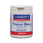 Tiamina (Vitamina B1) 100 Mg 90 Cápsulas Lamberts