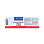Tiamina (Vitamina B1) 100mg 90 Cápsulas Lamberts