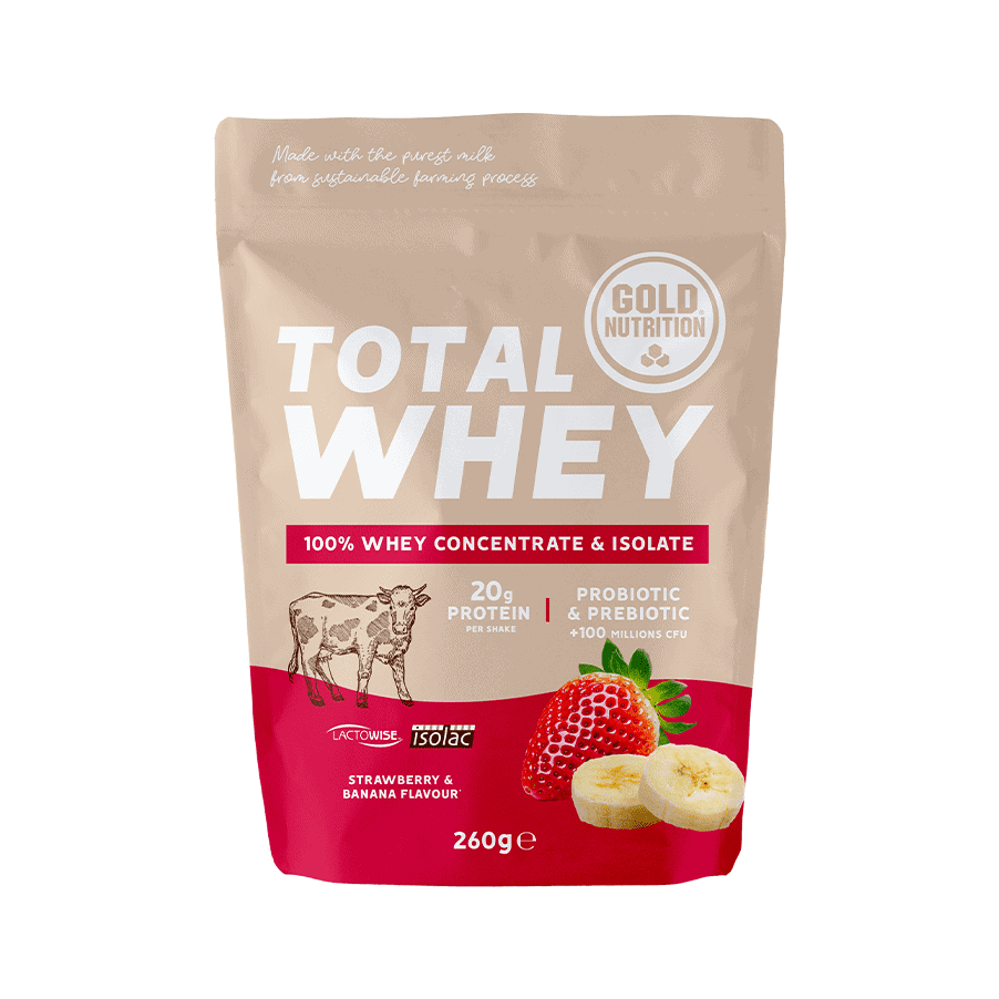 total whey morango/banana