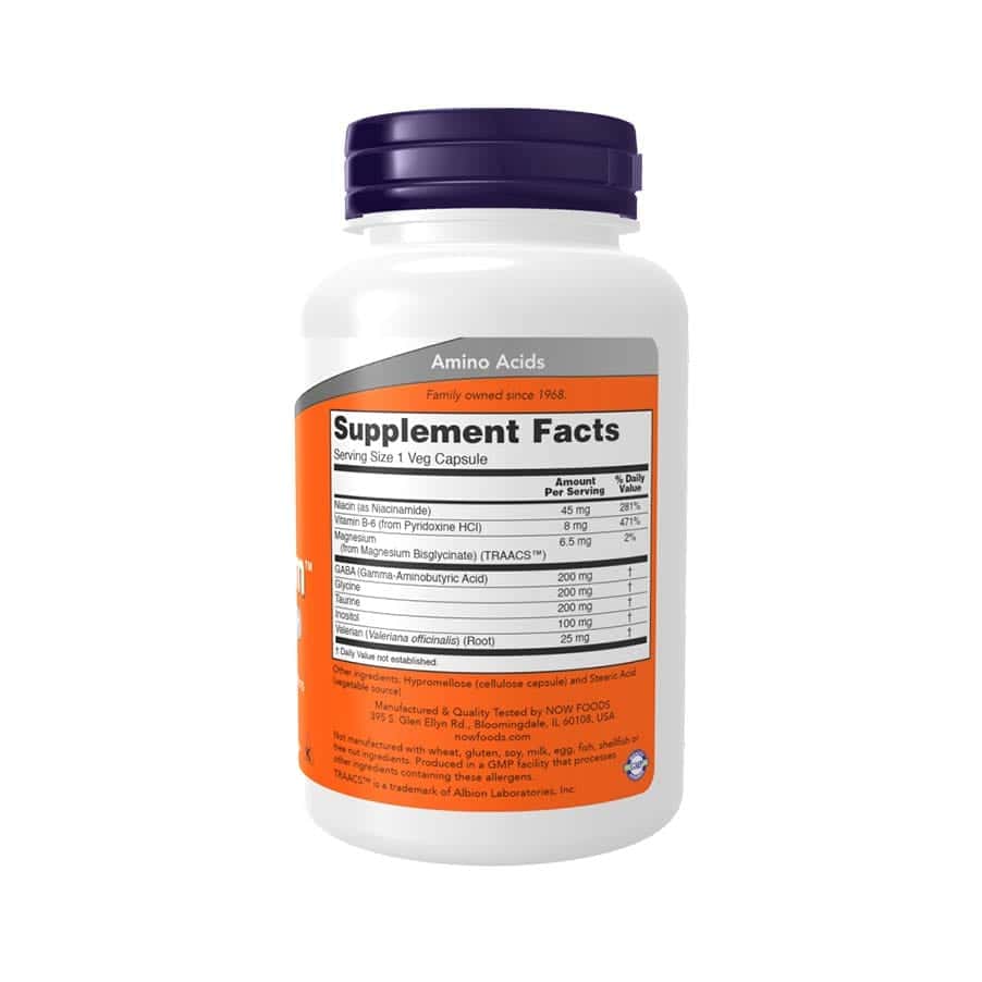 True Calm 90 Cápsulas Now Foods