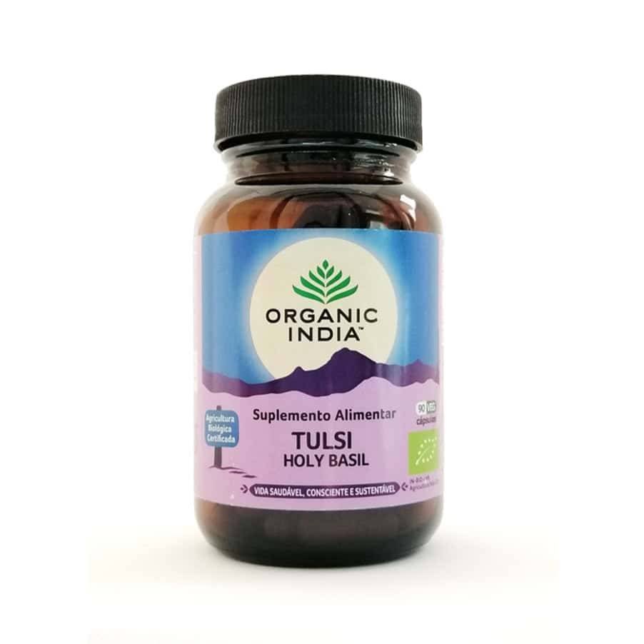 Tulsi Holy Basil 90 Cápsulas Organic India