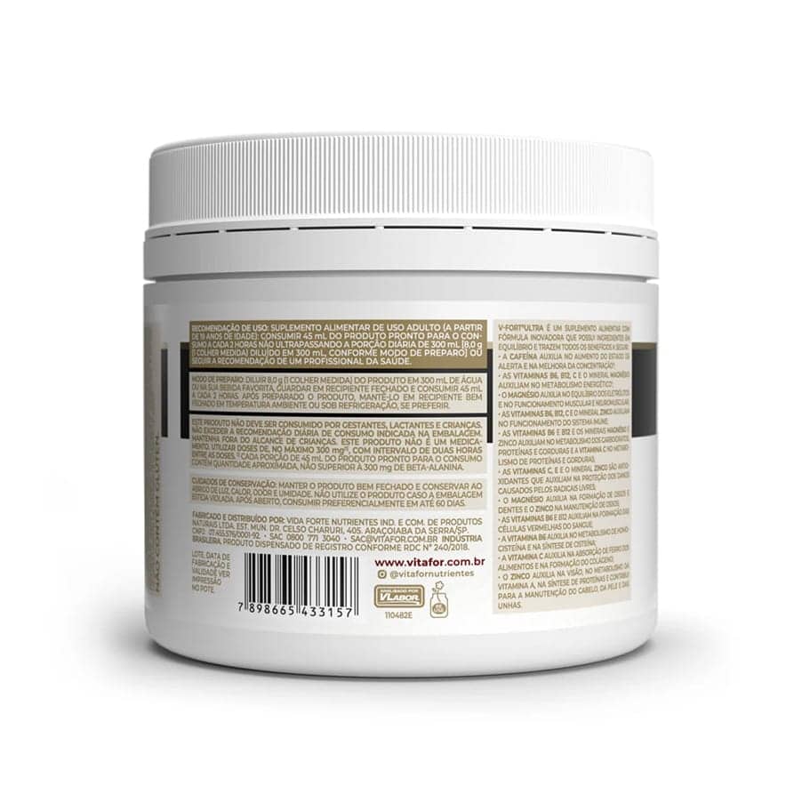 V-Fort Ultra Pré-Treino 240gr Limão Vitafor