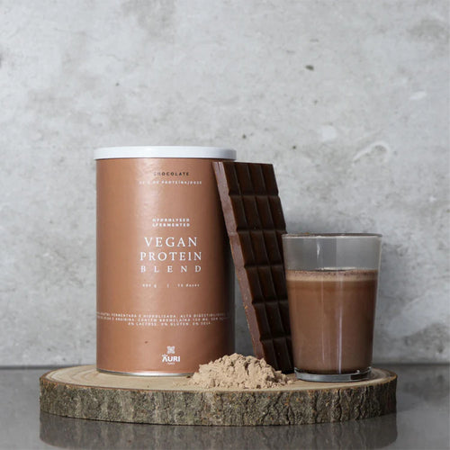 Vegan Protein Blend Chocolate 495gr Auri Foods