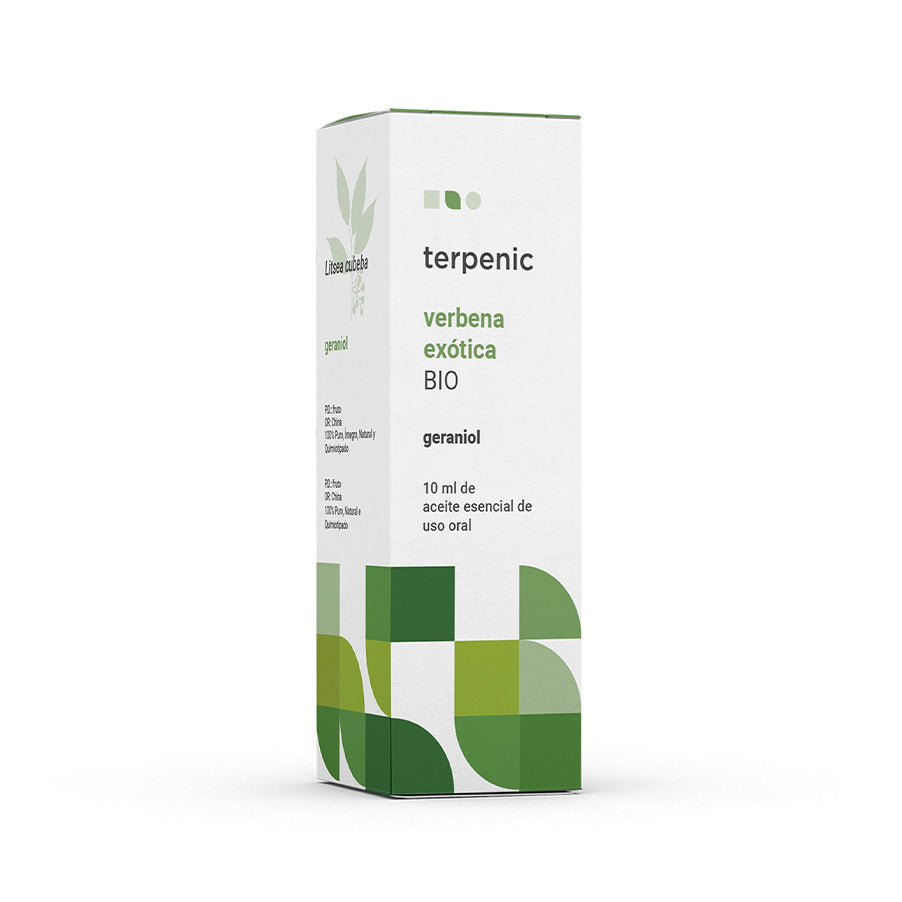 O Óleo Essencial de Verbena Exótica Bio 10ml Terpenic é um óleo essencial biológico, 100% natural.