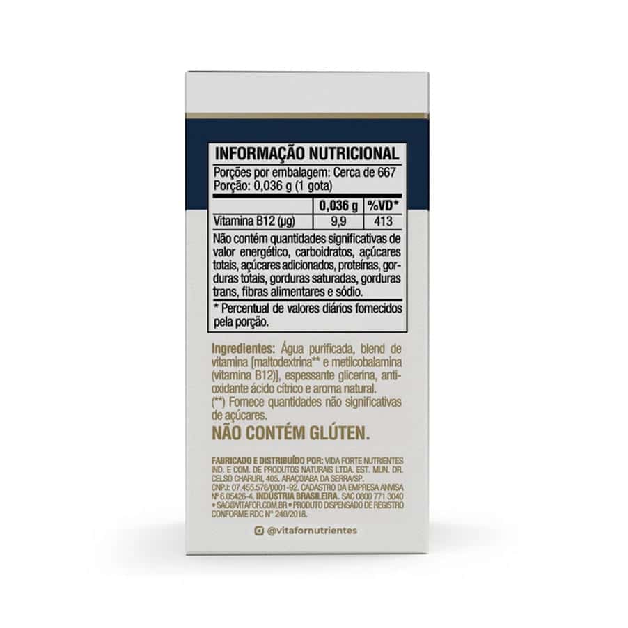 Vitamina B12 20ml Menta Vitafor