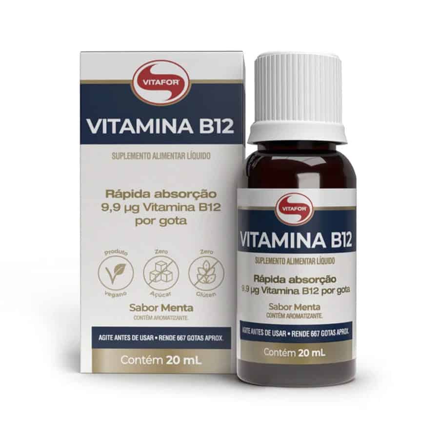 Vitamina B12 20ml Menta Vitafor