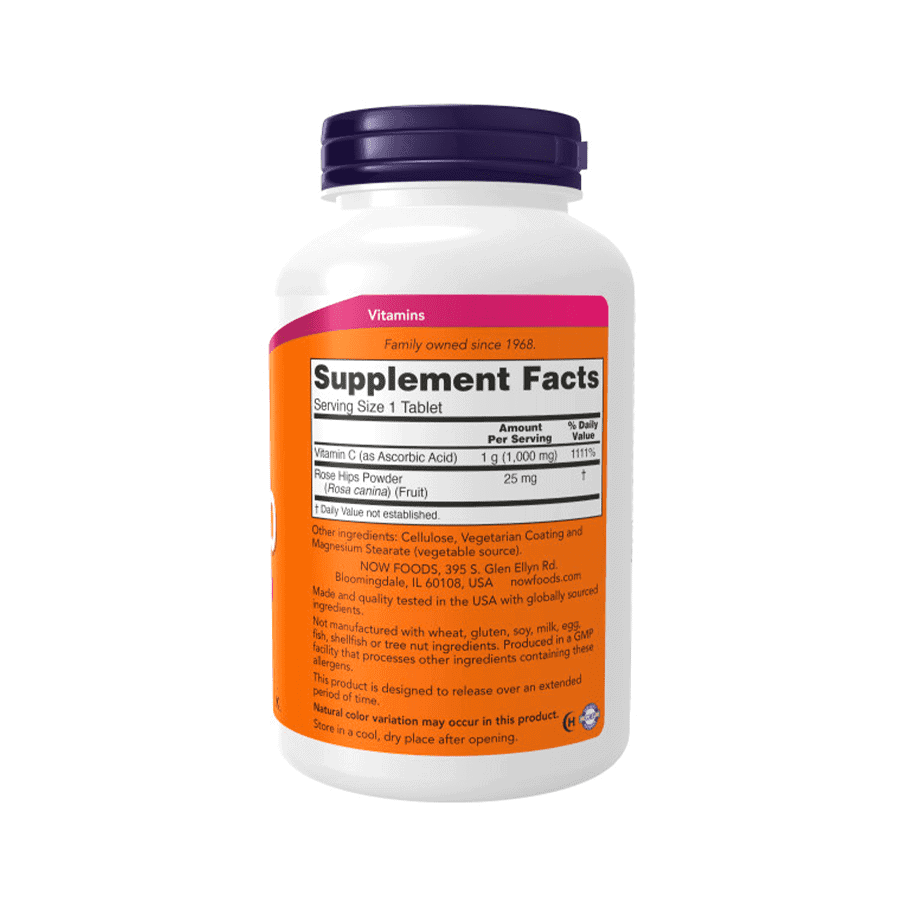 Vitamina C 1000 Sustained Release 250 Comprimidos Now Foods