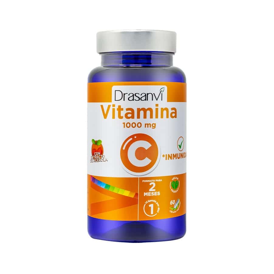 Vitamina C 1000mg 60 Cápsulas Drasanvi