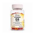 Vitamina D3 1000 UI Natiris, suplemento alimentar em embalagem de 60 gomas.