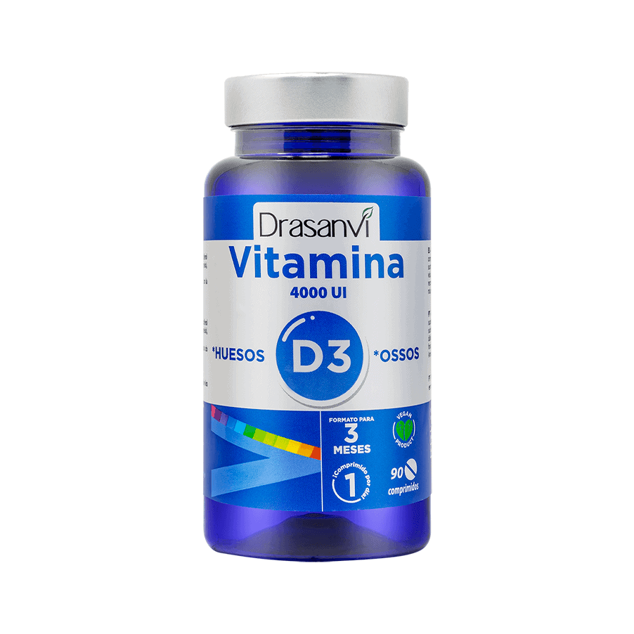 Vitamina D3 4000UI 90 Comprimidos Drasanvi
